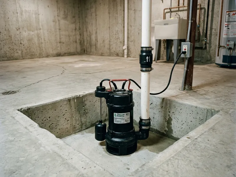 Sump Pump Installation Plumber in The Woodlands, TX